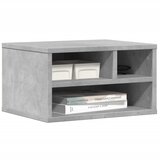  Stalak za pisač siva boja betona 40x32x22,5cm konstruirano drvo | shoptok.hr