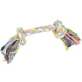Gimborn GimDog GimDog Konop lopta za pse Dva Čvora Šareni, 17 cm | shoptok.hr