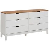 Støraa Bela nizka komoda iz masivnega bora 150x75 cm Post – | Shoptok.si