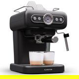 Klarstein Espressionata Evo Espresso aparat, 950W, 19 barov, 1,2L, 2 skodelici | Shoptok.si