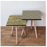 Hanah home sklapajući Stočić 2 Komada 2SHP475 - Sivo