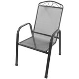 SUNFUN Stol Sunfun Sea (74 x 55 x 98 cm, jeklo, srebrna) Cene