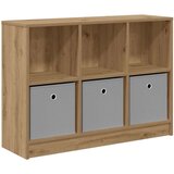  Strani šal s predalom Umetni hrast 88,5 x 27,5 x 63,5 cm, (5000233774) | Shoptok.si