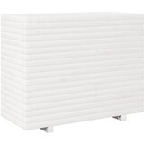 Maison Chic Vrtno cvetlično korito - Cvetlični Lonec belo 90x40x72,5 cm trdna borovina, (21788868) Cene