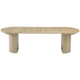 P & B Raztegljiva Miza Kiruna, Barva Hrasta, 115-268x115 | Shoptok.si