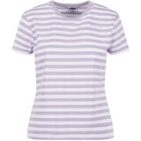 Urban Classics Women's basic striped t-shirt white/purple | Eponuda.ba