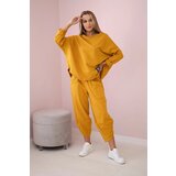 Kesi Mustard cotton tracksuit | shoptok.hr