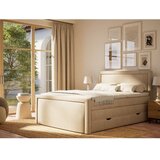 Maison de Rêve Bež boxspring postelja s prostorom za shranjevanje 160x200 cm Fresco – | Shoptok.si