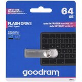 Goodram USB UNO3-0640S0R11 USB flash drive 64 GB USB Type-A 3.2 Gen 1 (3.1 Gen 1) Silver | shoptok.hr