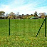 vidaXL euro ograda 10x1,7 m čelik zelena Cijene
