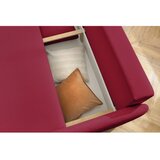 Bobochic Paris Bordo rdeča raztegljiva sedežna garnitura 211 cm Marcel – | Shoptok.si