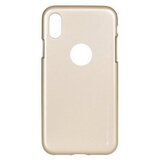  Gumijasti / gel etui Mercury i-Jelly Metal Case za Apple iPhone X / iPhone XS (5.8") - zlati Cene