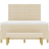  Box vzmetnica z vzmetnico in klopjo Krem 140x200 cm Tkanina, (22080790) | Shoptok.si