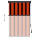  Vanjska roleta 100 x 250 cm narančasto-smeđa | shoptok.hr