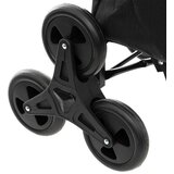 Five KOLICA ZA KUPOVINU SA 6 KOTAČA CRNA | shoptok.hr