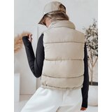 DStreet Kamizelka damska URBANELLE beżowa | Shoptok.si