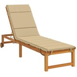  Jastučić za ležaljku GEMERT 100% poliester Bež 200 x 55 x 3 cm - Bež 200 x 55 x 3 cm Poliester | shoptok.hr