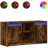 vidaXL TV ormarić s LED svjetlima boja hrasta 100x34x50 cm drveni | shoptok.hr