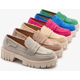 Resti Eco suede fuchsia moccasins for women Siherta | Shoptok.si