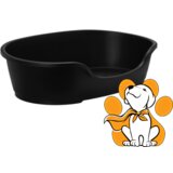 Moderna domus Jumbo Black 90cm, Ležaljka Za Pse i Mačke, Crna | ePonuda.com