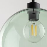  Luster na lanku CUBUS 1xE27/15W/230V crna/zadimljena zelena | Eponuda.com