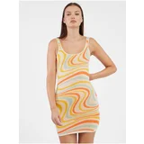 Noisy May Orange Women Patterned Pencil Alana - Women