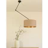  LED podesiv luster na stalku GORTA 1xE27/60W/230V bež/zlatna | Eponuda.com