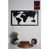 Wallity zidna led dekoracija world map 2 , 45 x 65 cm, 23.52 w, crvena Cene