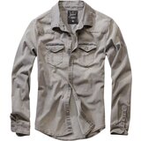 Brandit Riley Denim shirt grey | shoptok.hr