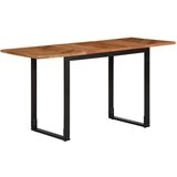 vidaXL Blagovaonski stol 140 x 70 x 75 cm od masivno drvo bagrema | shoptok.hr