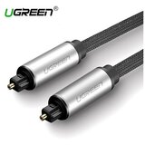 Ugreen AV108 Toslink Audio optični kabel, pleten aluminij, 1,5 m (siv), (20627392) Cene