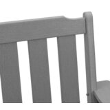vidaXL vrtne jedilne stole 4 kosi Svetlo siva 65.5x55.5x88 cm HDPE | Shoptok.si
