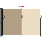  Bočna tenda na uvlačenje bež 140 x 500 cm | shoptok.hr