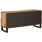 TV ormar s ladicama Smeđa 100 x 33 5 x 46 cm Čvrsto drvo manga | shoptok.hr