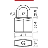  LOKOT FO STL2 41/34/6 CRVENI | shoptok.hr