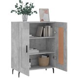  Komoda siva boja betona 69,5x34x90 cm od konstruiranog drva | shoptok.hr