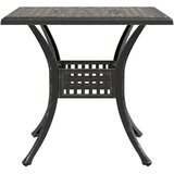  Vrtni stol brončani 80 x 80 x 75 cm od lijevanog aluminija | shoptok.hr