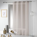 Douceur d intérieur Rjava prosojna zavesa 140x280 cm Telma – | Shoptok.si