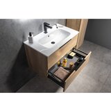 Sapho Zidni ormarić bez umivaonika u dekoru hrasta u prirodnoj boji 80x52 cm Cirasa – | shoptok.hr