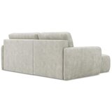 Makamii Krem sklopiva/s prostorom za odlaganje kutna garnitura od šenila (s lijevim kutom/s ležaljkom) Lilo – | shoptok.hr