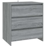 vidaXL komoda siva sonoma 70x41x75 cm iverna plošča | Shoptok.si