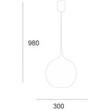 Luster na sajli 1xE27/60W/230V | Eponuda.com