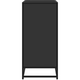vidaXL Komoda črna 68x35x76 cm inženirski les | Shoptok.si