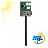  Solarni repelent za životinje sa senzorom pokreta, ultrazvukom, LED diodama | shoptok.hr