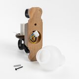  Brilagi - Zidna svetiljka RUSTIC 1xE14/40W/230V bukva/orah | Eponuda.com