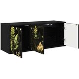  ormar za montažu na zid RHENEN 102 x 33 x 40 cm Crni hrast | shoptok.hr