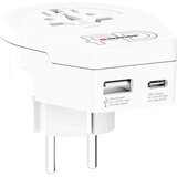 Skross adapter putni, World to Europe + USB-A/USB-C, 1.500295-E | shoptok.hr