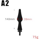 Funny Me - paket analnog tuša - 6 dijelova (crni) | shoptok.hr