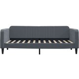 vidaXL Dnevni krevet na razvlačenje bez madraca tamnosivi 90 x 200 cm | shoptok.hr
