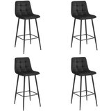  ARCETO stolica - crni baršun / crne noge x 4 | shoptok.hr